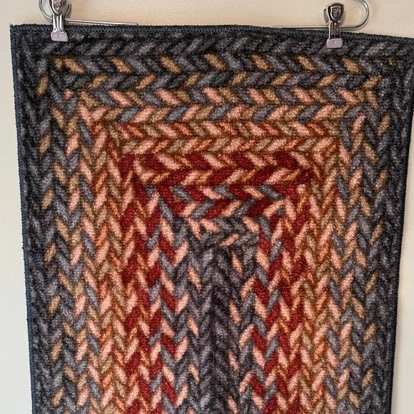 Multicolor Braided Rug - Picture 2 of 4